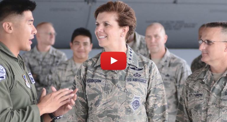 Lori Robinson among service colleagues